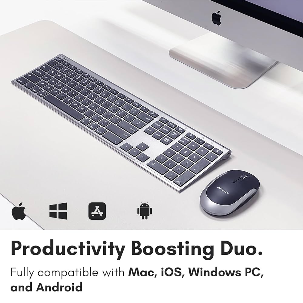 Apple iMac ＋ keyboard / mouse Amazon.com: Wireless Keyboard and Mouse Compatible with iMac